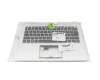 6B.KF2N2.014 original Acer clavier incl. topcase DE (allemand) noir/argent avec rétro-éclairage