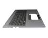 6B.KFTN2.014 original Acer clavier incl. topcase DE (allemand) noir/argent avec rétro-éclairage