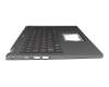6B.KT4N8.020 original Acer clavier incl. topcase DE (allemand) argent/argent avec rétro-éclairage