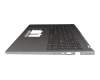 6B.KTHN8.016 original Acer clavier incl. topcase DE (allemand) gris/gris avec rétro-éclairage