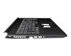 6B.QB6N2.014 original Acer clavier incl. topcase DE (allemand) noir/noir avec rétro-éclairage