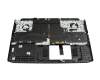 6B.QCHN2.015 original Acer clavier incl. topcase CH (suisse) noir/noir avec rétro-éclairage
