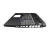 6B.QCPN7.011 original Acer clavier incl. topcase DE (allemand) noir/noir avec rétro-éclairage