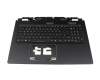 6B.QGWN2.014 original Acer clavier incl. topcase DE (allemand) noir/noir avec rétro-éclairage