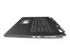6B.QGWN2.014 original Acer clavier incl. topcase DE (allemand) noir/noir avec rétro-éclairage