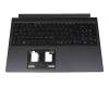 6B.QHDN2.014 original Acer clavier incl. topcase DE (allemand) noir/noir avec rétro-éclairage