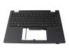 6B.VT5N7.011 original Acer clavier incl. topcase DE (allemand) noir/noir avec rétro-éclairage