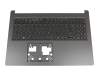 6BHEDN70119 original Acer clavier incl. topcase DE (allemand) noir/noir