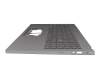 6BKJ9N7011 original Acer clavier incl. topcase DE (allemand) argent/argent