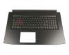 6BQ3EN2011 original Acer clavier incl. topcase DE (allemand) noir/noir avec rétro-éclairage (1050)