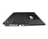 6BQNRN2014 original Acer clavier incl. topcase DE (allemand) noir/noir avec rétro-éclairage