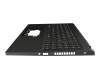 6BQPDN7010 original Acer clavier incl. topcase DE (allemand) noir/noir avec rétro-éclairage