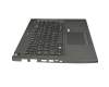 6BVDKN5017 original Acer clavier incl. topcase DE (allemand) noir/noir avec rétro-éclairage
