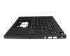 6BVV9N7011 original Acer clavier incl. topcase DE (allemand) noir/noir