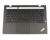 6M.4LYCS.139 original Lenovo clavier incl. topcase DE (allemand) noir/noir avec rétro-éclairage et pointeur