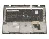 6M.4LYCS.139 original Lenovo clavier incl. topcase DE (allemand) noir/noir avec rétro-éclairage et pointeur