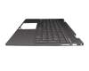 71NII332013 original HP clavier incl. topcase DE (allemand) noir/noir avec rétro-éclairage (Nightfall Black)