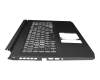 7353612700002 original Acer clavier incl. topcase DE (allemand) moir/blanc/noir avec rétro-éclairage