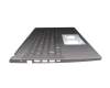 7534914000001 original Acer clavier incl. topcase DE (allemand) gris/gris avec rétro-éclairage