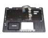812-01977-00A original Asus clavier incl. topcase DE (allemand) noir/gris avec rétro-éclairage