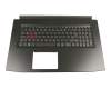 819050EBK201 original Acer clavier incl. topcase DE (allemand) noir/noir avec rétro-éclairage (GeForce 1050)