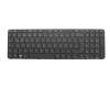837549-041 original HP clavier DE (allemand) noir/noir abattue
