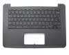 90NB05W1-R31UK0 original Asus clavier incl. topcase UK (anglais) noir/noir