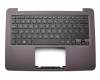 90NB06X1-R31GE1 original Asus clavier incl. topcase DE (allemand) noir/noir