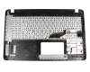 90NB0HG1-R31GE2 original Asus clavier incl. topcase DE (allemand) noir/argent pour emplacements ODD