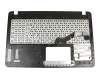 90NB0IQ1-R30400 original Asus clavier incl. topcase DE (allemand) noir/argent