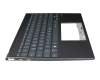 90NB0RT1-R31GE0 original Asus clavier incl. topcase DE (allemand) noir/noir avec rétro-éclairage