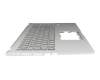 90NB0TY2-R34GE1 original Asus clavier incl. topcase DE (allemand) gris/argent