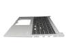 90NB0ZA2-R30GE0 original Asus clavier incl. topcase DE (allemand) noir/argent