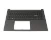 90NB0ZA3-R31GE0 original Asus clavier incl. topcase DE (allemand) noir/noir avec rétro-éclairage
