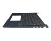 90NB11R1-R31GE0 original Asus clavier incl. topcase DE (allemand) bleu/bleu avec rétro-éclairage