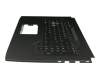 90NR00D1-R30GE0 original Asus clavier incl. topcase DE (allemand) noir/noir avec rétro-éclairage