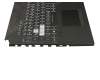90NR00L1-R32GE0 original Asus clavier incl. topcase DE (allemand) noir/noir avec rétro-éclairage