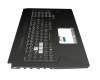 90NR02B2-R31GE1 original Asus clavier incl. topcase DE (allemand) noir/noir avec rétro-éclairage