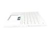 90NR09U1-R31GE0 original Asus clavier incl. topcase DE (allemand) blanc/blanc avec rétro-éclairage ONE ZONE RGB