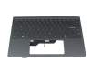 957-14C412E-C06 original MSI clavier incl. topcase DE (allemand) gris/gris avec rétro-éclairage