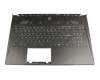 95716H71EC06 original MSI clavier incl. topcase DE (allemand) noir/noir avec rétro-éclairage