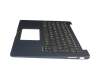 9Z.NBXBW.F0G original Asus clavier incl. topcase DE (allemand) noir/bleu avec rétro-éclairage