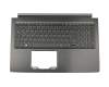 AEZAAG01210 original Acer clavier incl. topcase DE (allemand) noir/noir