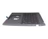 AEZBUG00010 original Acer clavier incl. topcase DE (allemand) gris foncé/gris