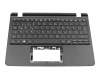 AEZHPG00010 original Acer clavier incl. topcase DE (allemand) noir/noir