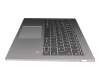 AM14U000200 original Lenovo clavier incl. topcase DE (allemand) gris/argent avec rétro-éclairage