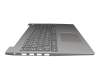 AM1JV000300 original Lenovo clavier incl. topcase DE (allemand) gris/argent