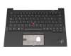 AM1U8000900K original Lenovo clavier incl. topcase DE (allemand) noir/noir avec rétro-éclairage et mouse stick