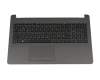 AM20400100 original HP clavier incl. topcase DE (allemand) noir/gris