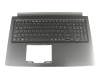 AM20X222D00H original Acer clavier incl. topcase DE (allemand) noir/noir avec rétro-éclairage